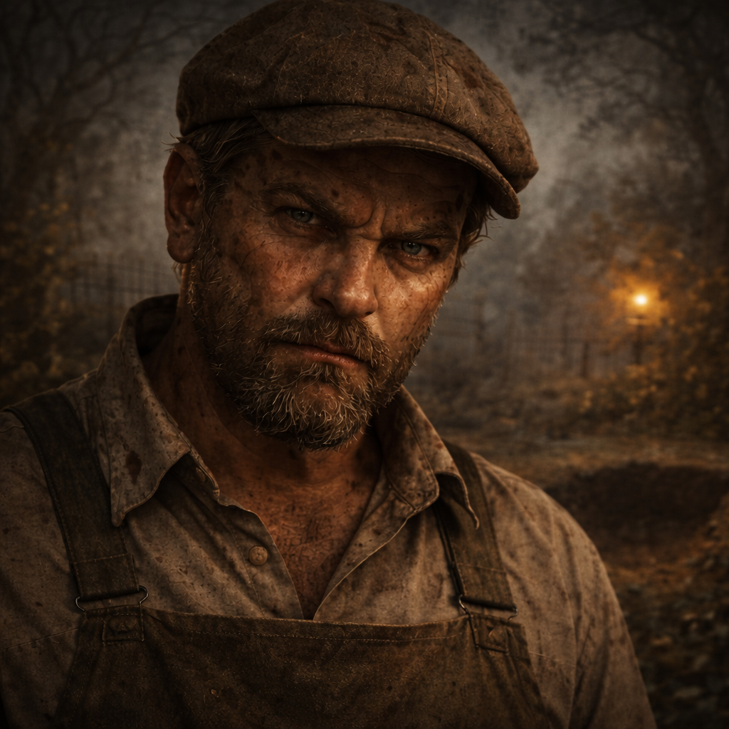 Suspect Le Jardinier - Photo d'identité judiciaire pour l'enquête Agent Nox